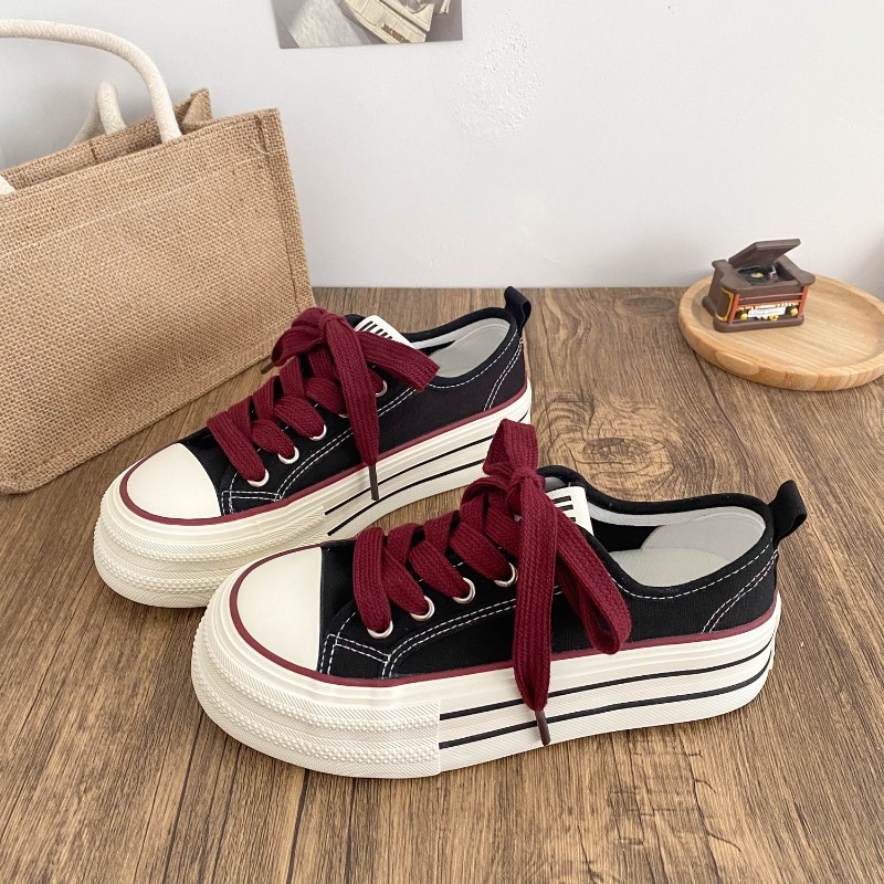 Damen-Canvas-Schuhe mit dicker – Cutting Board Foam Bewertung und Preis