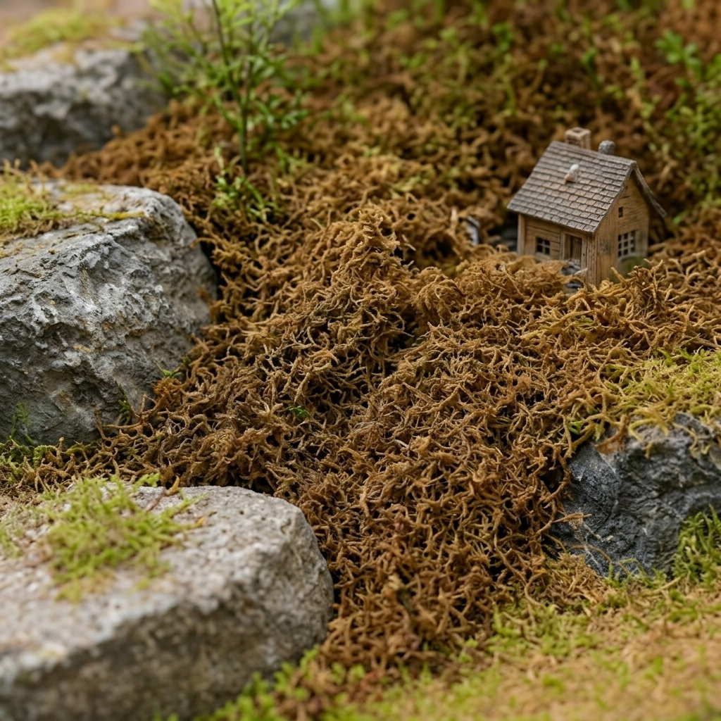 Künstliches Moos-Dekor für Top – Sphagnum Moss Dry Bewertung und Preis
